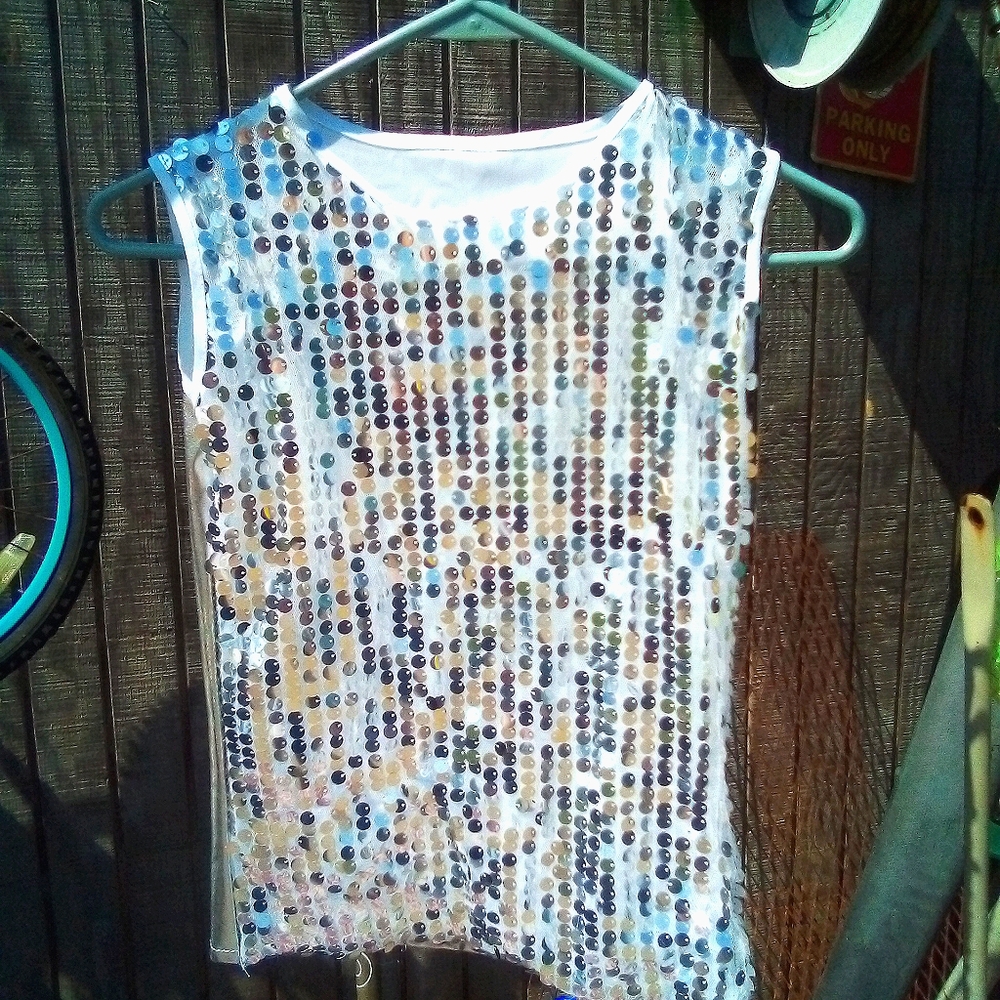 Youth girls sparkling top